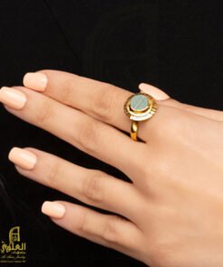 خاتم الملكايت Malachite Ring