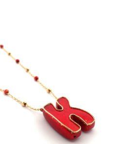 Letter K Necklace